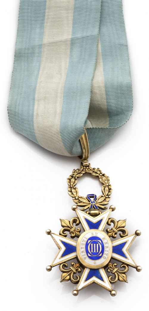 Encomienda de la muy distinguida orden de Carlos III en su 