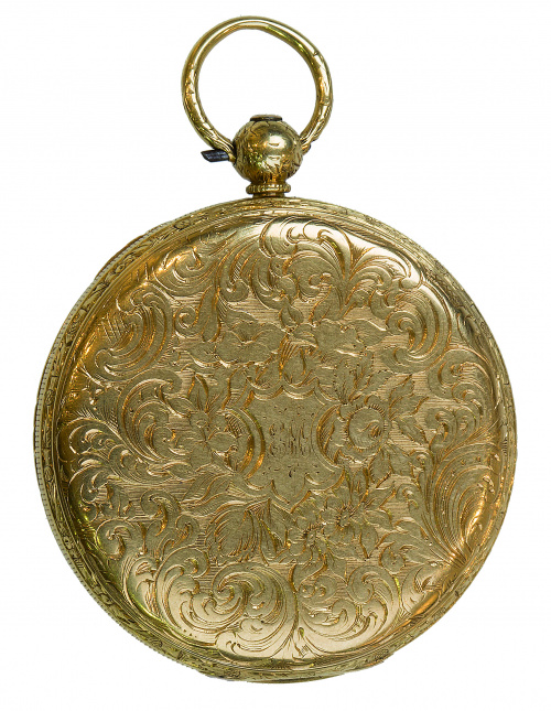 Reloj Lepine de bolsillo S. XIX en oro de 18K