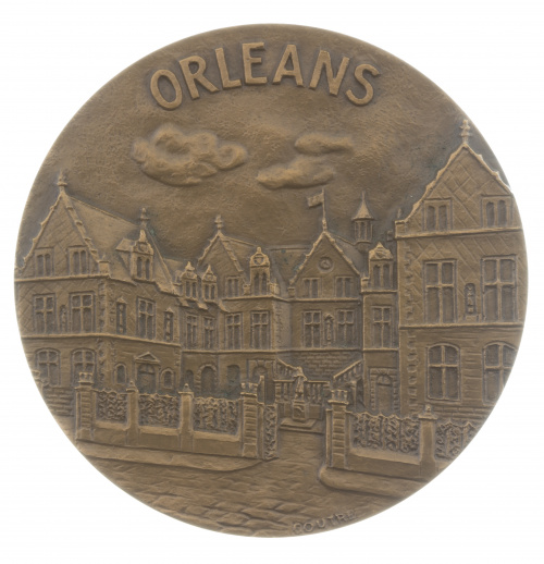 Lote de siete medallas francesas de diferentes metales