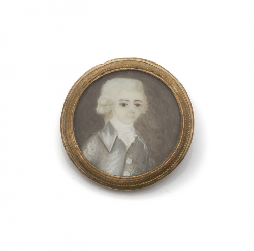 ESCUELA CENTROEUROPEA, h. 1800Retrato de caballero