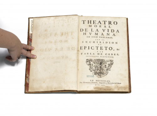 OTTO VENIO (Otto van Been). “Theatro moral de la vida human