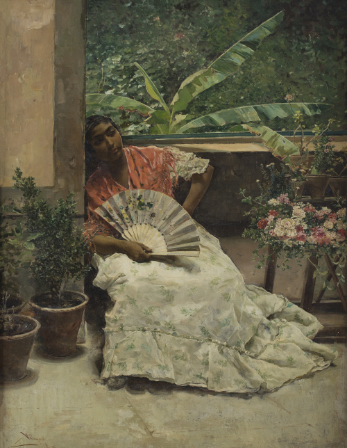 JOSÉ VILLEGAS Y CORDERO (Sevilla, 1844-Madrid, 1921)Andaluz