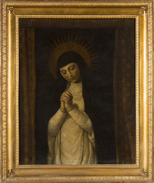 ESCUELA MADRILEÑA SIGLO XVIIVirgen de la Soledad