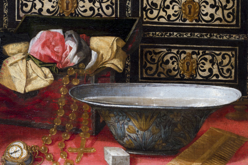 CÍRCULO DE TOMÁS YEPES O MAESTRO DE LA VANITAS DE LA COLECC