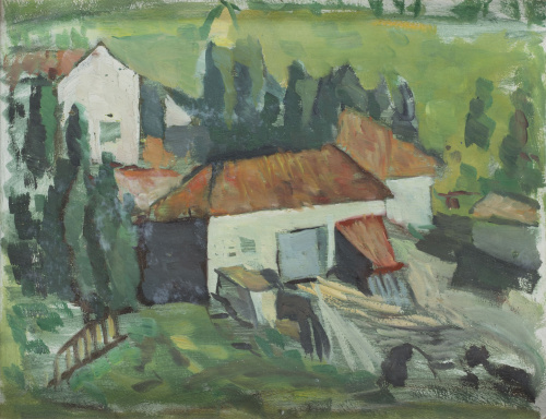 FRANCISCO BORES (Madrid, 1898 - París, 1972)Sin título, c.