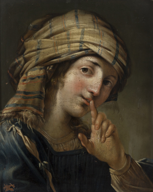 ESCUELA  HOLANDESA, h. 1800Sibila