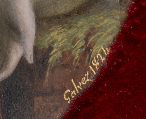 JUAN GÁLVEZ (1774-1846)Alegoría de La ligereza del Amor, 1