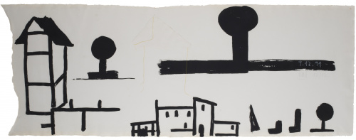 MIGUEL ÁNGEL CAMPANO (Madrid, 1948)Paisaje 3, 1992