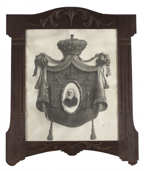 JAVIER CÁCERES (Escuela española, siglo XIX)Pareja de marc