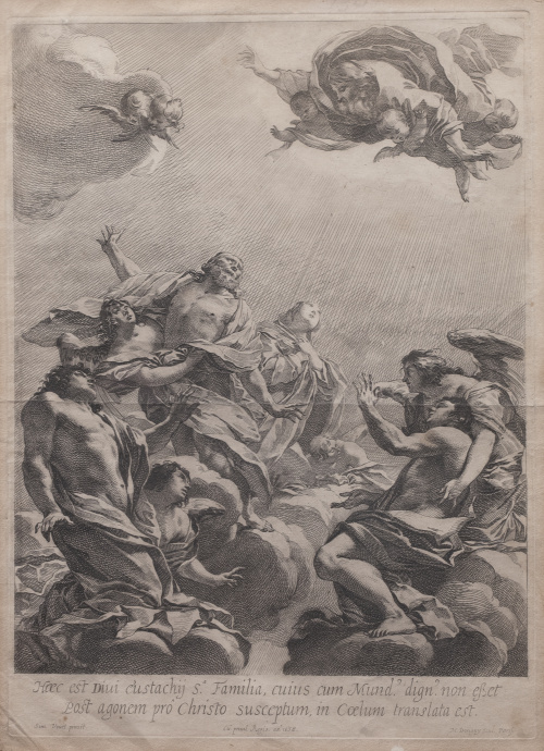 SIMON VOUET (pinxit) M. DORIGNY (sculp), SIMON VOUET (pinxi