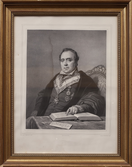ALPHONSE LEÓN NOËL (1807- 1884) seguún FEDERICO DE MADRAZO 