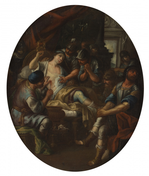 GIOVANNI TUCCARI (1667-1743)Tondos de la vida de Alejandro