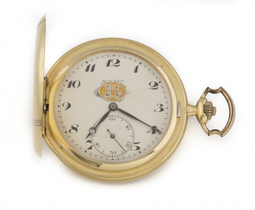 Reloj saboneta de bolsillo MOVADO años 20-30 extraplano en 