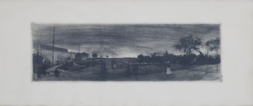 RICARDO BAROJA NESSI (Huelva, 1871-Navarra, 1953)Paseo de R