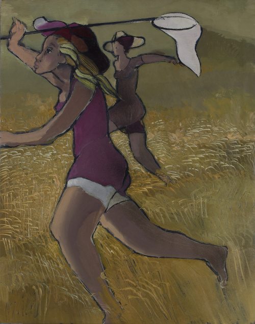 JUAN GARCÉS (Marín, Pontevedra, 1935 - Madrid, 2014)Cazand