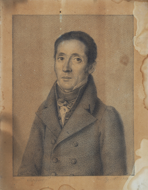 FRANCISCO ENRÍQUEZ Y GARCÍA (doc. 1791-1841)Retrato de cab