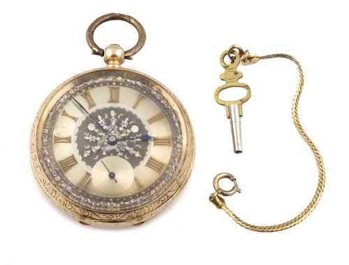Reloj Lepine Suizo c.1890 en oro de 14K