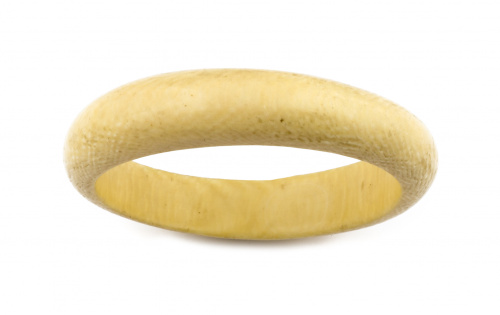 Brazalete de media caña en marfil