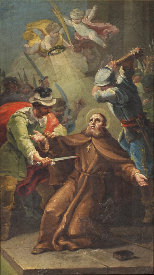 JOSÉ NAVARRO (1804-1884)Martirio de San Fidel de Sigmaringa