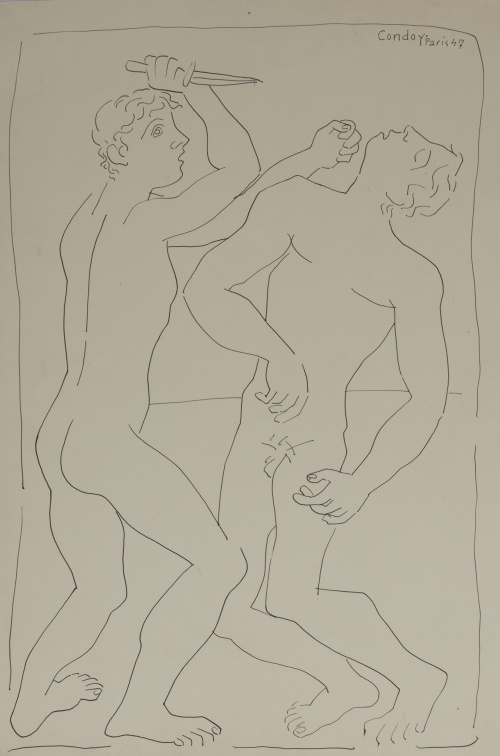 HONORIO GARCÍA CONDOY (Zaragoza, 1900 - Madrid, 1953)Lucha