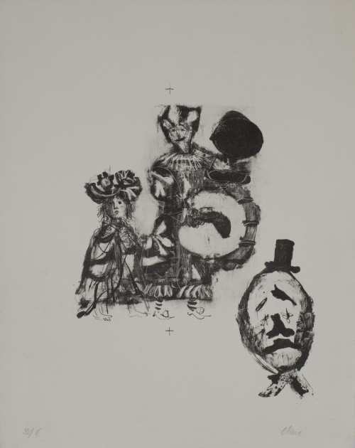 ANTONI CLAVÉ (Barcelona, 1913 - Saint-Tropez, 2005)S. T