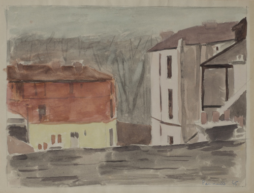 JOAQUÍN PEINADO (Málaga, 1898 - París, 1975)Vista desde mi