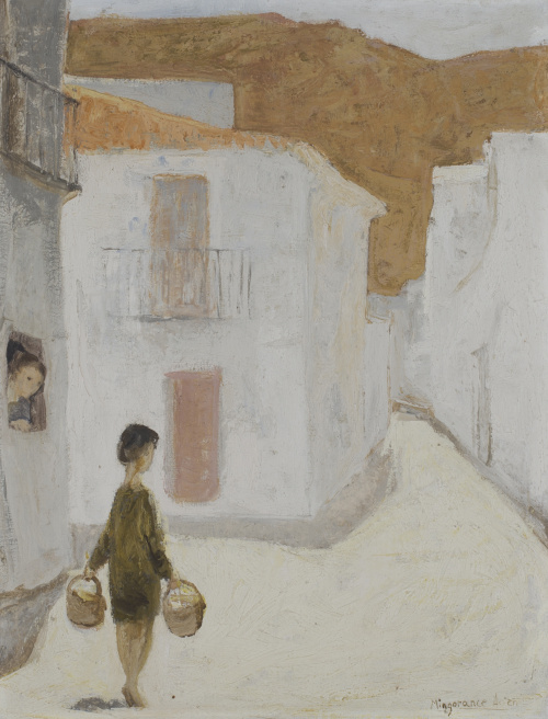 MANUEL MINGORANCE ACIEN (Málaga, 1920)Calle de la Momia, 1