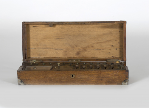 El Aritmómetro es considerada la primera calculadora mecáni