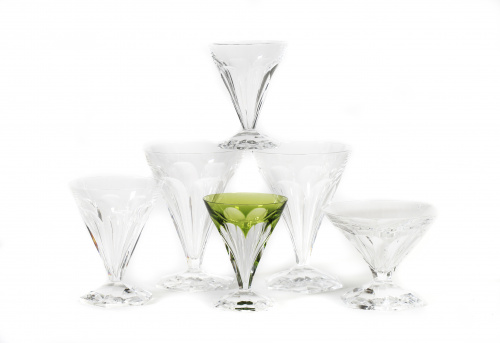 Val Saint Lambert, juego de copas.Seraing, Bélgica.