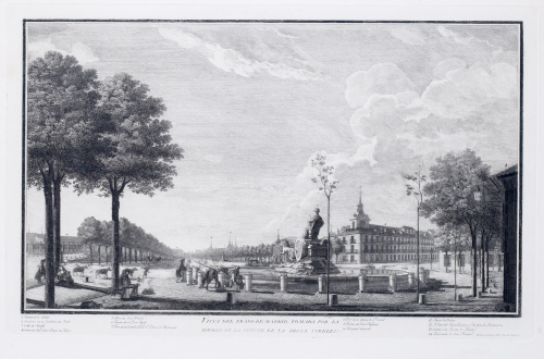 ISIDRO GONZÁLEZ VELÁZQUEZ (Madrid, 1765-1829)Vista del Pra
