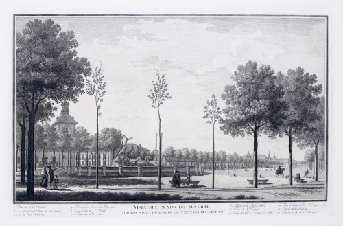 ISIDRO GONZÁLEZ VELÁZQUEZ (Madrid, 1765-1829)Vista del Pra