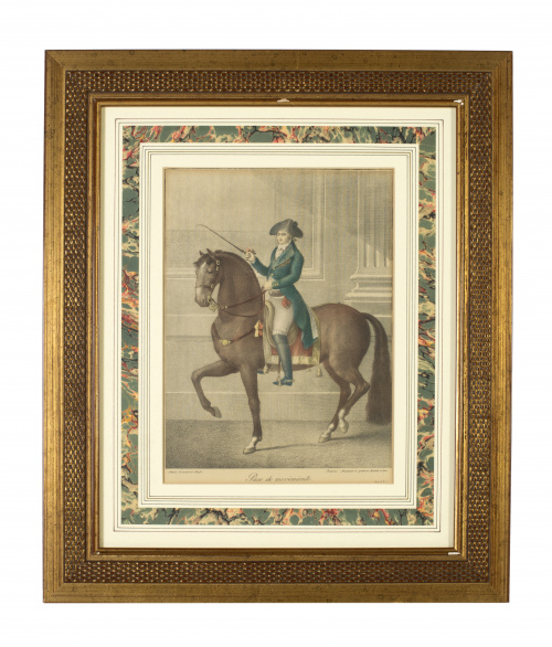 ANTONIO CARNICERO (1748- 1814)Parado: serie A, nº 5 y Paso