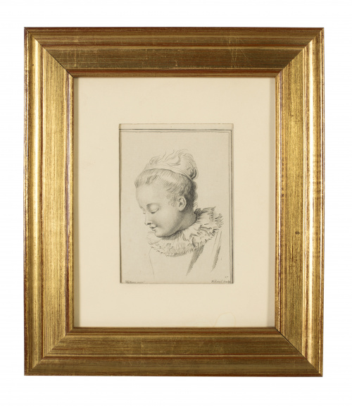 JEAN-ANTOINE WATTEAU (inv) y PIERRE FILLOEUL (sculp et ex)