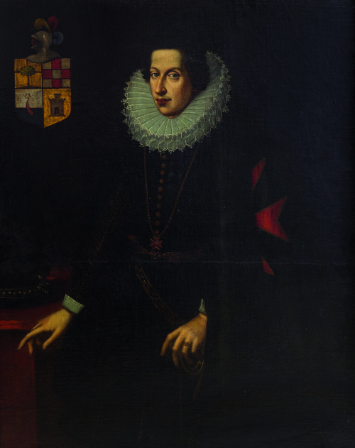 ESCUELA ESPAÑOLA, SIGLO XVIIRetrato de caballero de tres c