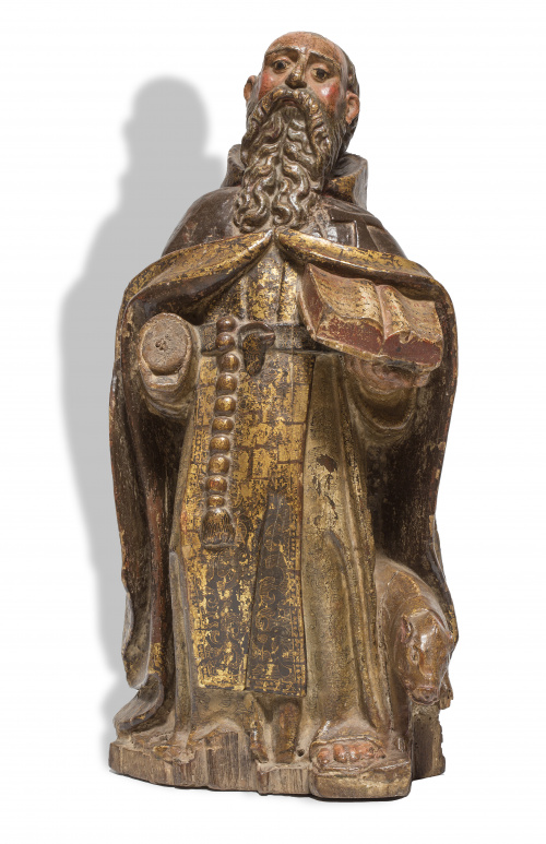 "San Antonio Abad"Escuela burgalesa, S. XVI - S.XVII