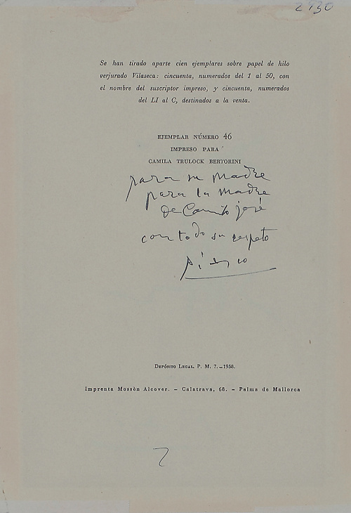 PABLO PICASSO (Málaga, 1881 - Mougins, 1973), PABLO PICASSO