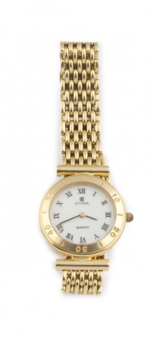 Reloj CYMA en oro amarillo de 18K. Ref .144010