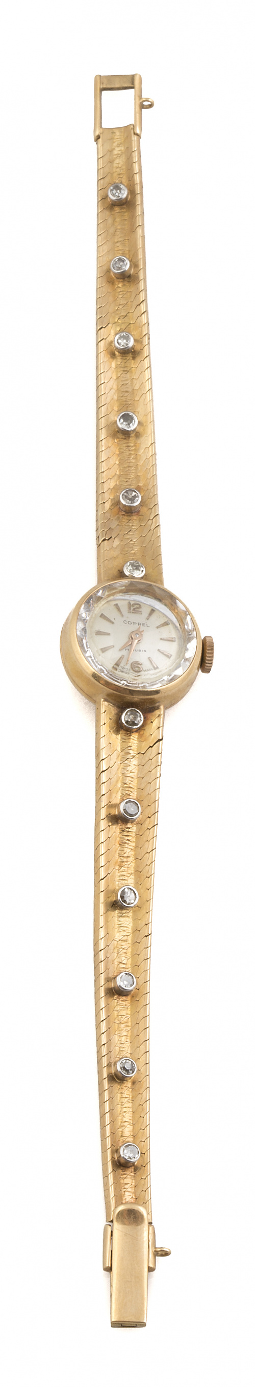 Reloj COPPEL años 50 en oro de 18K