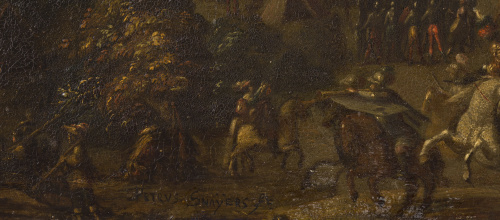 SEGUIDOR DE PIETER SNAYERS (Amberes, 1592 - Bruselas, 1667)