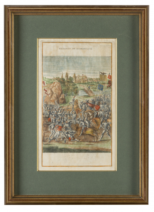 ESCUELA FRANCESA, SIGLO XIX“Bataille de Poitiers”, “Baital