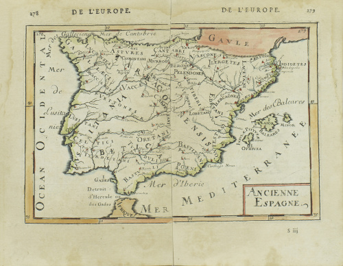 ALLAIN MANESSON MALLET (1630-1670)“Espagne ancienne” y “Es
