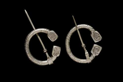 Lote formado por dos pares de fíbulas