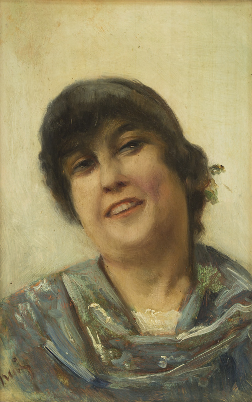 ESCUELA ESPAÑOLA, SIGLO XIXRetrato de gitana