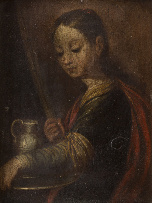 ESCUELA ESPAÑOLA, h. 1700Santa Justina