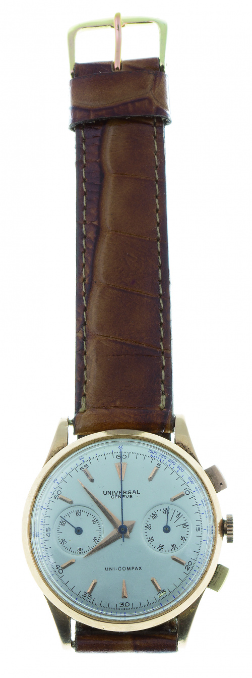 Reloj UNIVERSAL GENEVE cronógrafo en oro. 1452809 124103