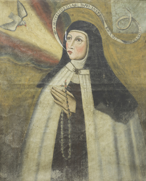 ESCUELA ESPAÑOLA, SIGLO XVII- XVIIINiño Jesús con los inst