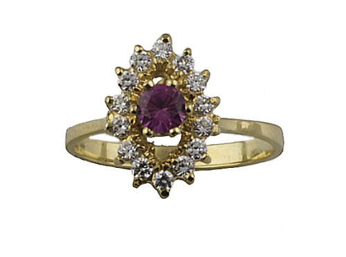 Lote de diez piezas de bisutería de distintas épocas