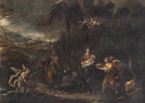 FRANCISCO ANTOLÍNEZY SARABIA (1645-1700) Huida a Egipto