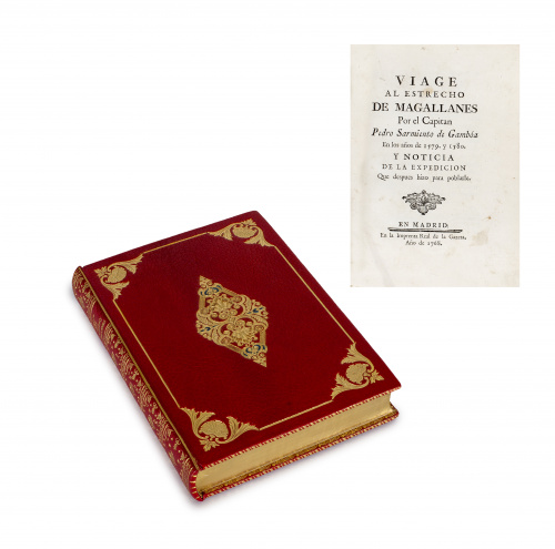 PEDRO SARMIENTO DE GAMBÓA (1532 - 1592)“Viage al Estrecho 