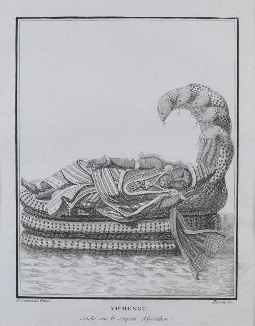 PIERRE SONNERAT (pinx) y JEAN BAPTISTE MARIE POISSON (sculp